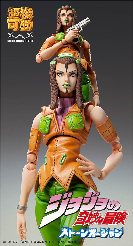 JoJo's Bizarre Adventure SAS - Ermes Costello - Stone Ocean Actiefiguur (Nieuw in Doos)