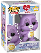 Funko Pop! Animation: 1802 - Care Bears Cousins ​​- Bright Heart Racoon 