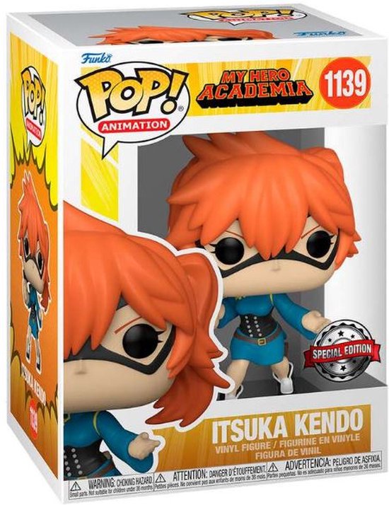 Funko Pop! Animation: 1139 - My Hero Academia - Itsuka Kendo (2022) Special Edition VAULTED 