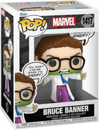 Funko Pop! Marvel: 1417 - The Hulk - Bruce Banner (2025) 