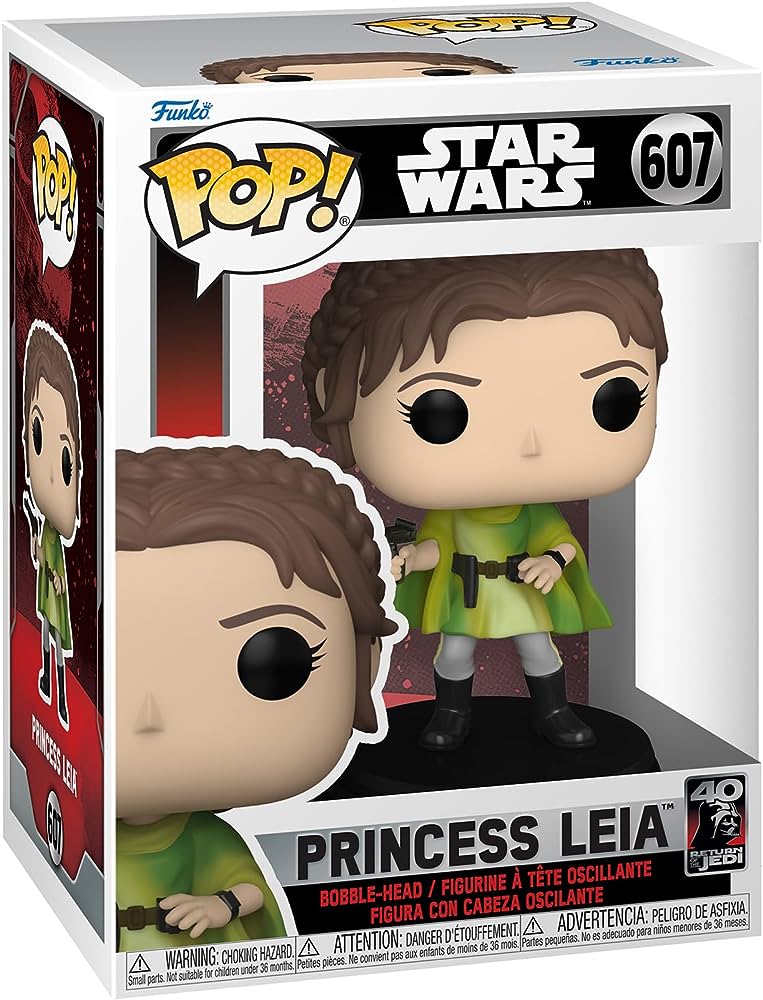 Funko Pop! Star Wars 607 - Return Of the Jedi 40 Years - Princess Leia (2023) 