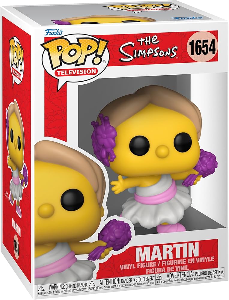 Funko Pop! Television: 1654 - The Simpsons - Martin (2024)
