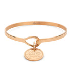 Bangle loop rose gold