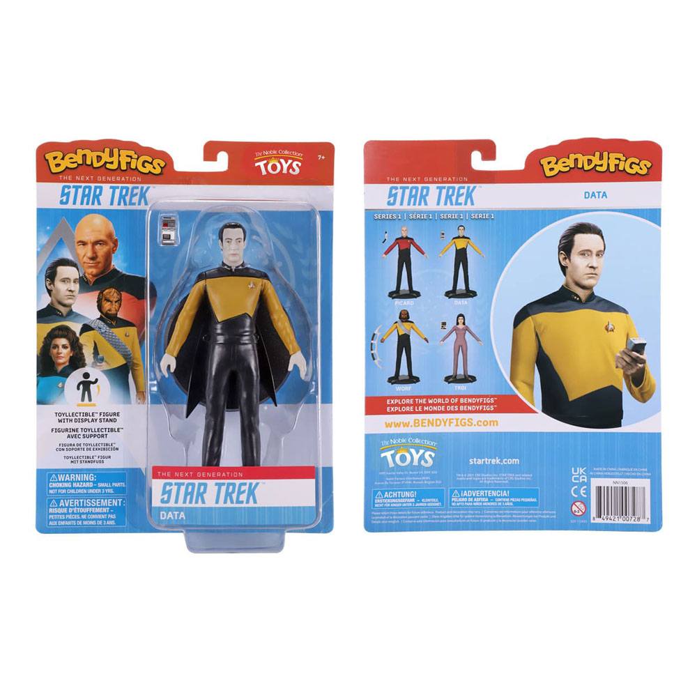 Bendyfigs - Star Trek - Next Generation - Lt. Cmdr. Data (2021)