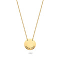 Coin necklace gold