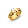 Fidget-Ring aus Gold