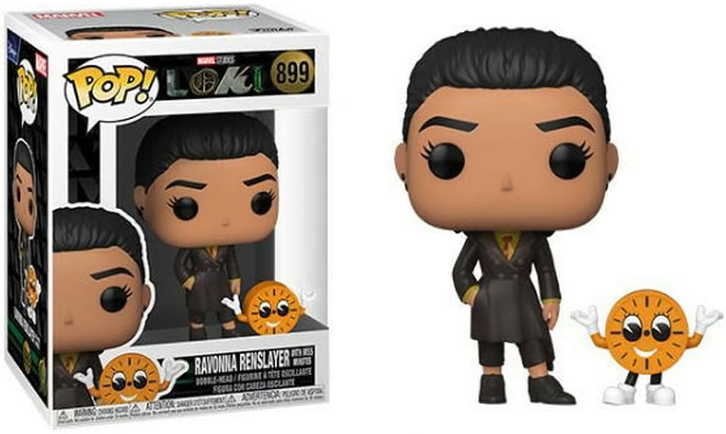 Funko Pop! Marvel 899 - Loki - Ravonna Renslayer with Miss Minutes (2022)