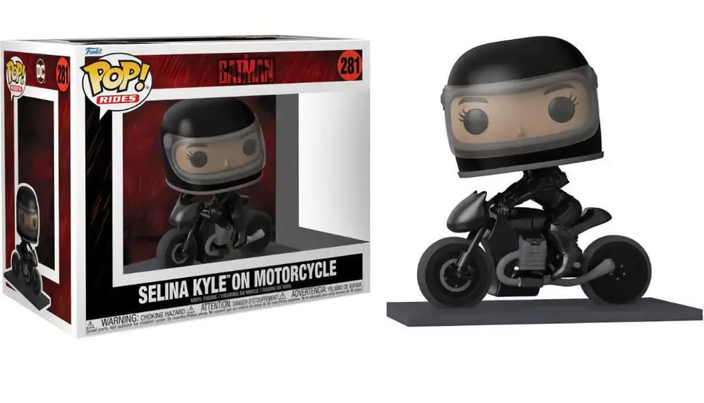 Funko Pop! Rides 281 - Batman - Selina Kyle On Motorcycle (2022)