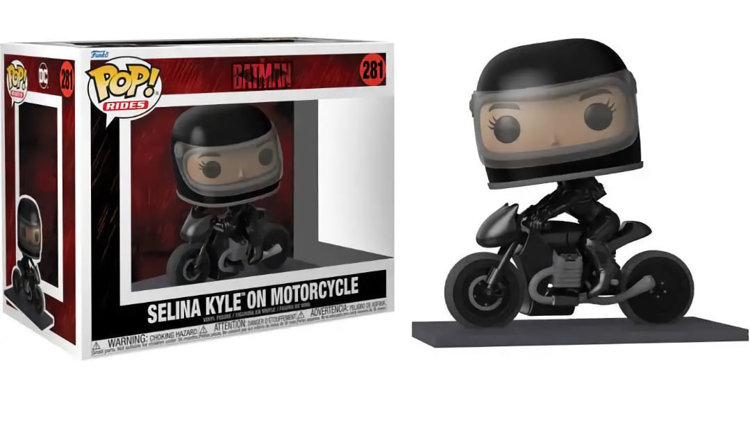 Funko Pop! Rides 281 - Batman - Selina Kyle On Motorcycle (2022)
