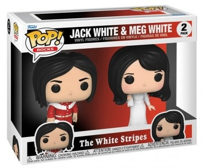 Funko Pop! Rocks: 2 Pack - White Stripes - Jack White & Meg White (2020)