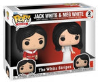 Funko Pop! Rocks: 2 Pack - White Stripes - Jack White & Meg White (2020)