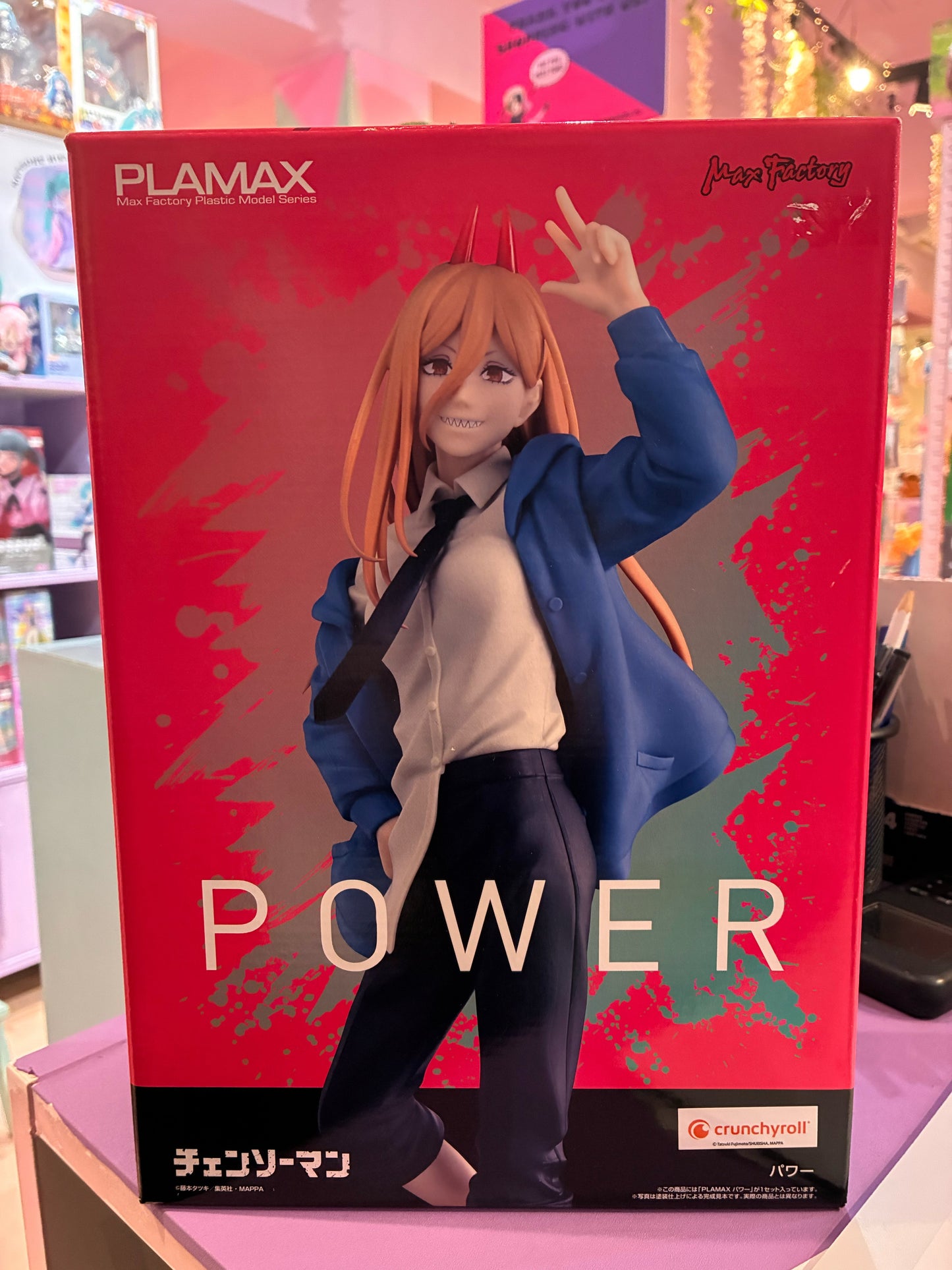 Max Factory - Chainsaw Man Plastic Model Kit PLAMAX - Power (20cm)