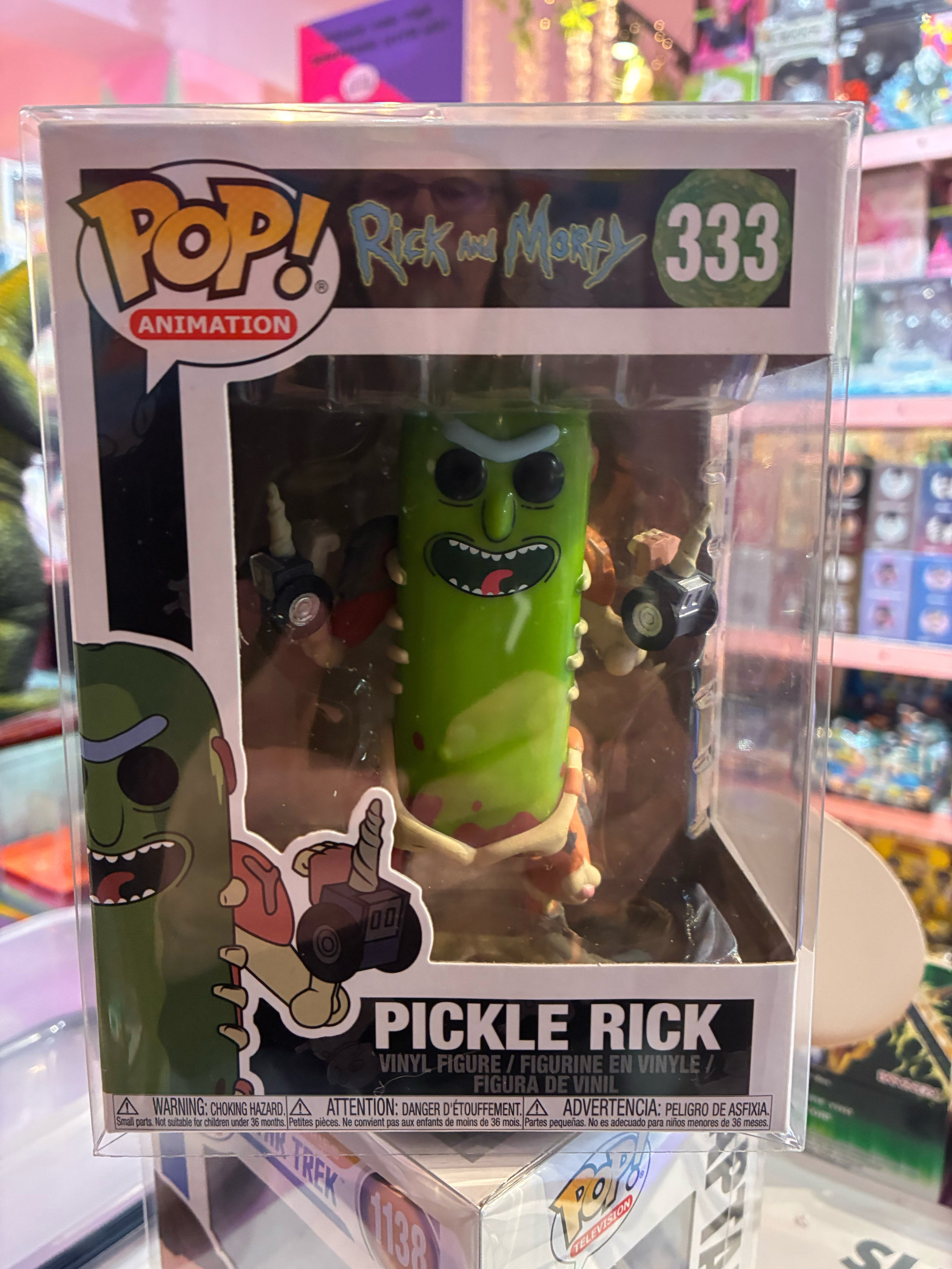 Funko Pop! Animation 333 - Rick and Morty - Pickle Rick (2017)