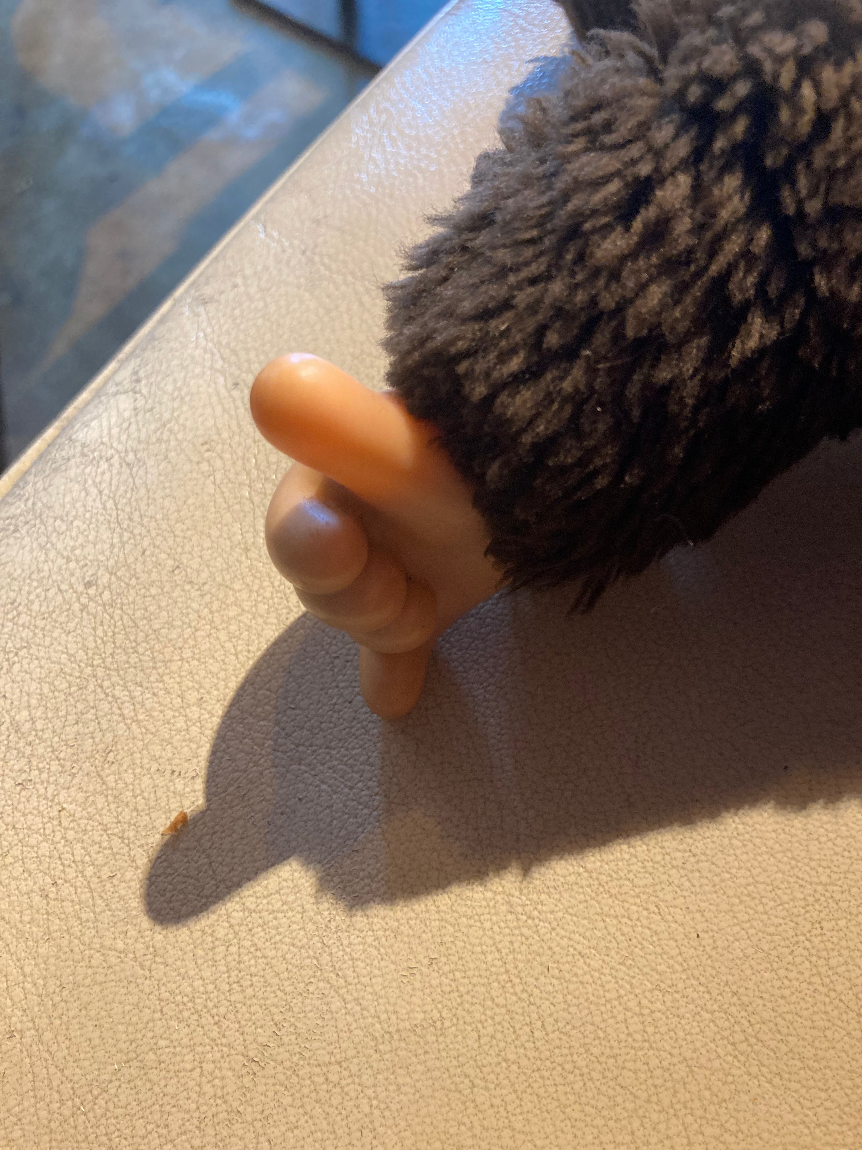 Grote Vintage Sekiguchi Monchhichi Pop (ca 40cm) - VG++ Staat - Jaren '70/'80 Klassieker