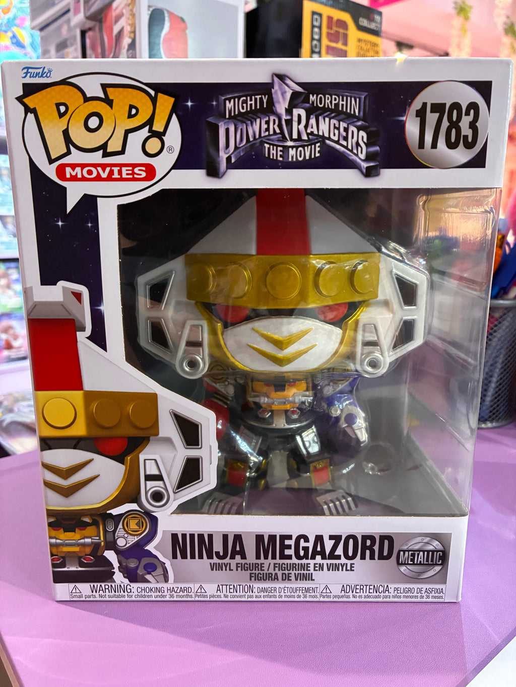 Funko Pop! Movies: 1783 - Mighty Morphin Power Rangers - Ninja Megazord (2025) Super Sized 