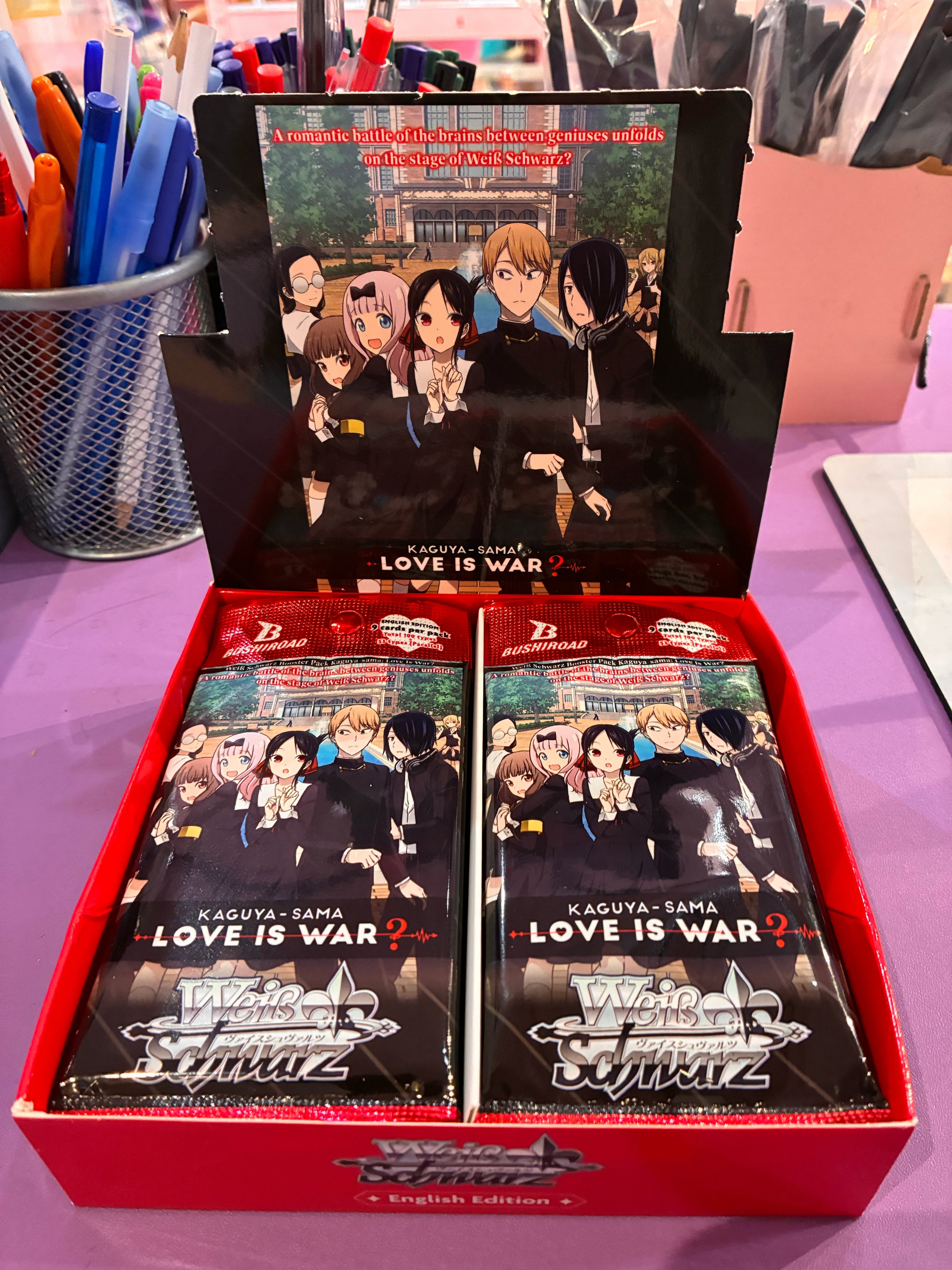 Weiss Schwarz - Kaguya-sama: Love is War? TCG - Boosterpack (EN)