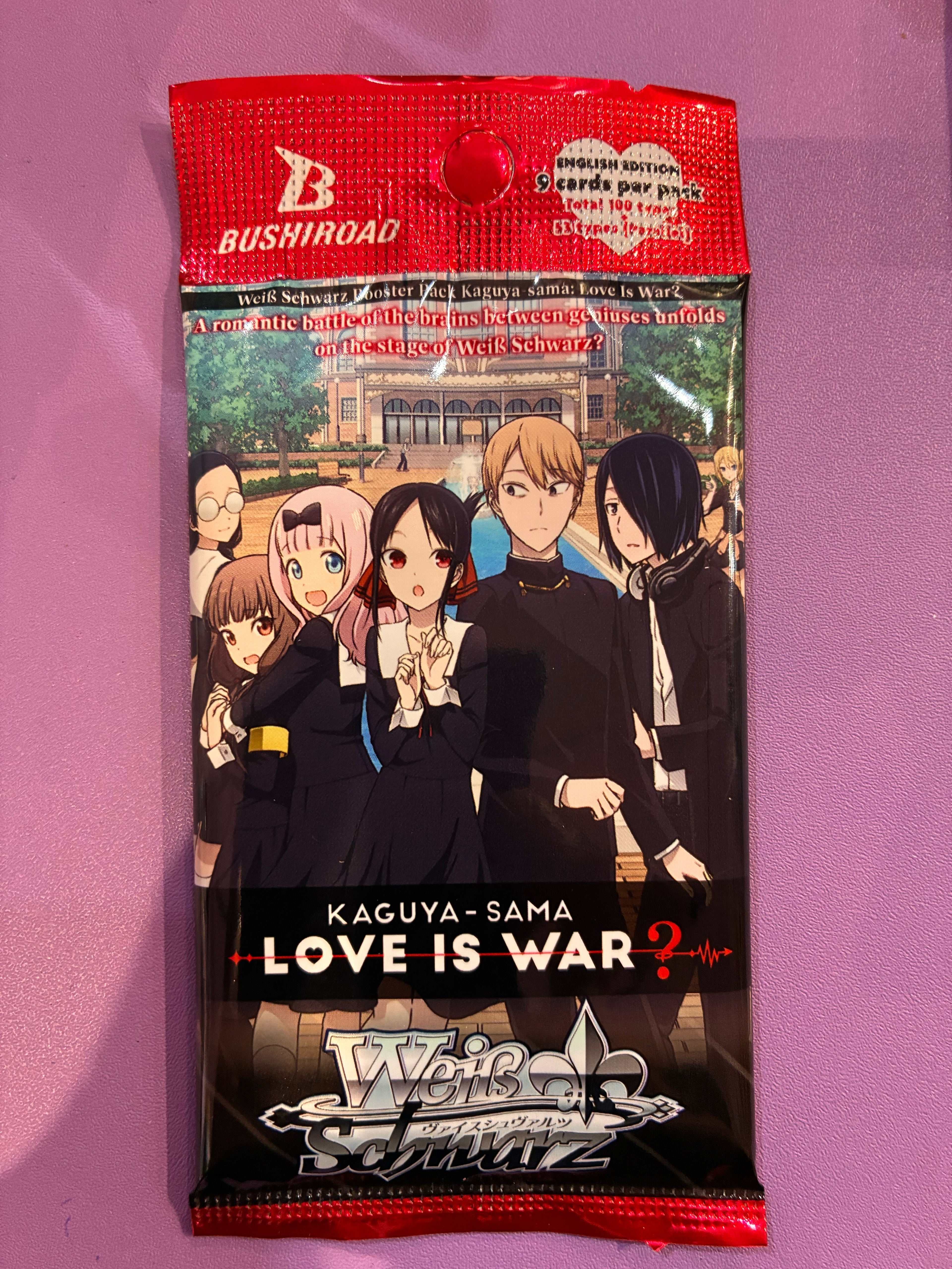 Weiss Schwarz - Kaguya-sama: Love is War? TCG - Boosterpack (EN)