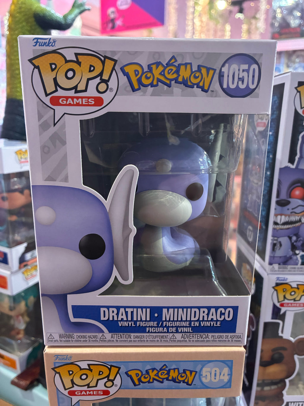 Funko Pop! Games: 1050 - Pokemon - Dratini (2025) 