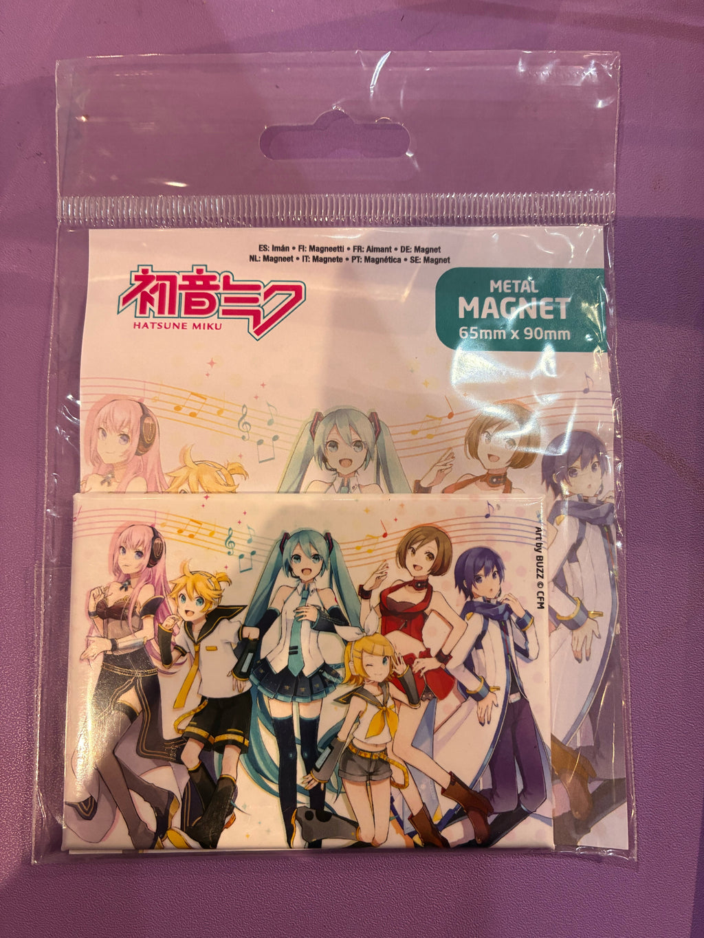 POPbuddies - Hatsune Miku - Fridge Magnet (Hatsune Miku And Friends)