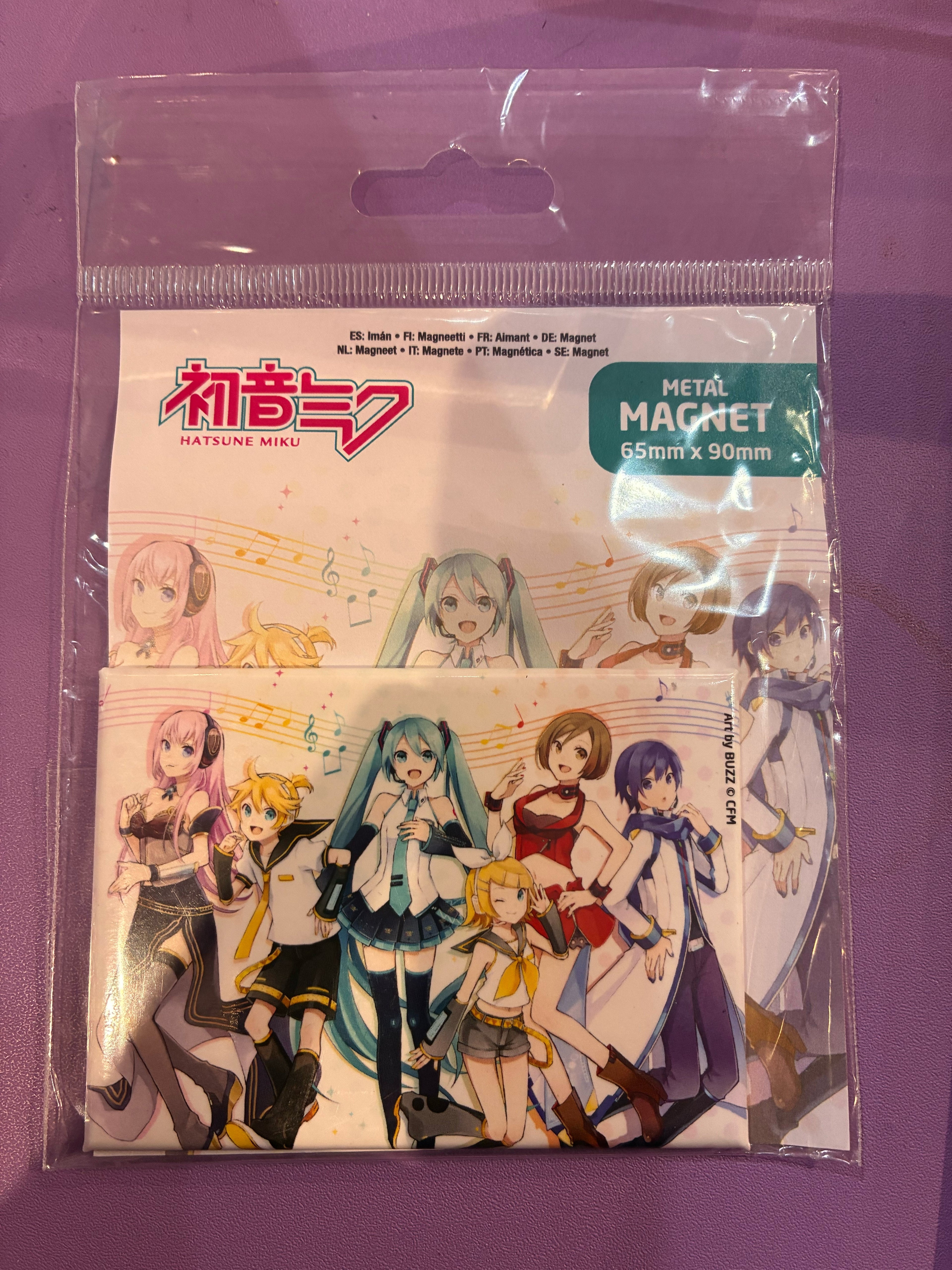 POPbuddies - Hatsune Miku - Fridge Magnet (Hatsune Miku And Friends)