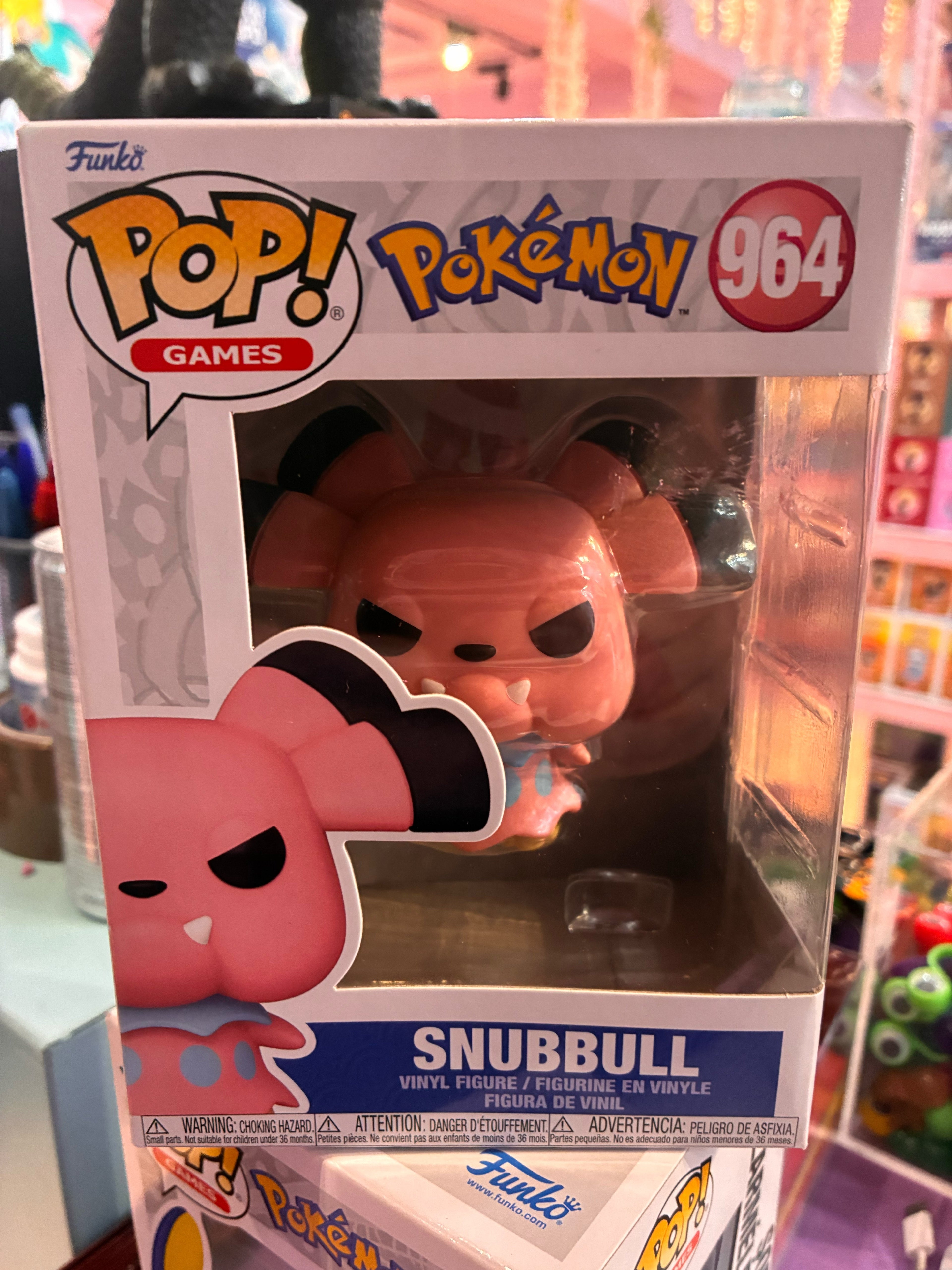 Funko Pop! Games 964 - Pokemon - Snubbull (2023) EMEA