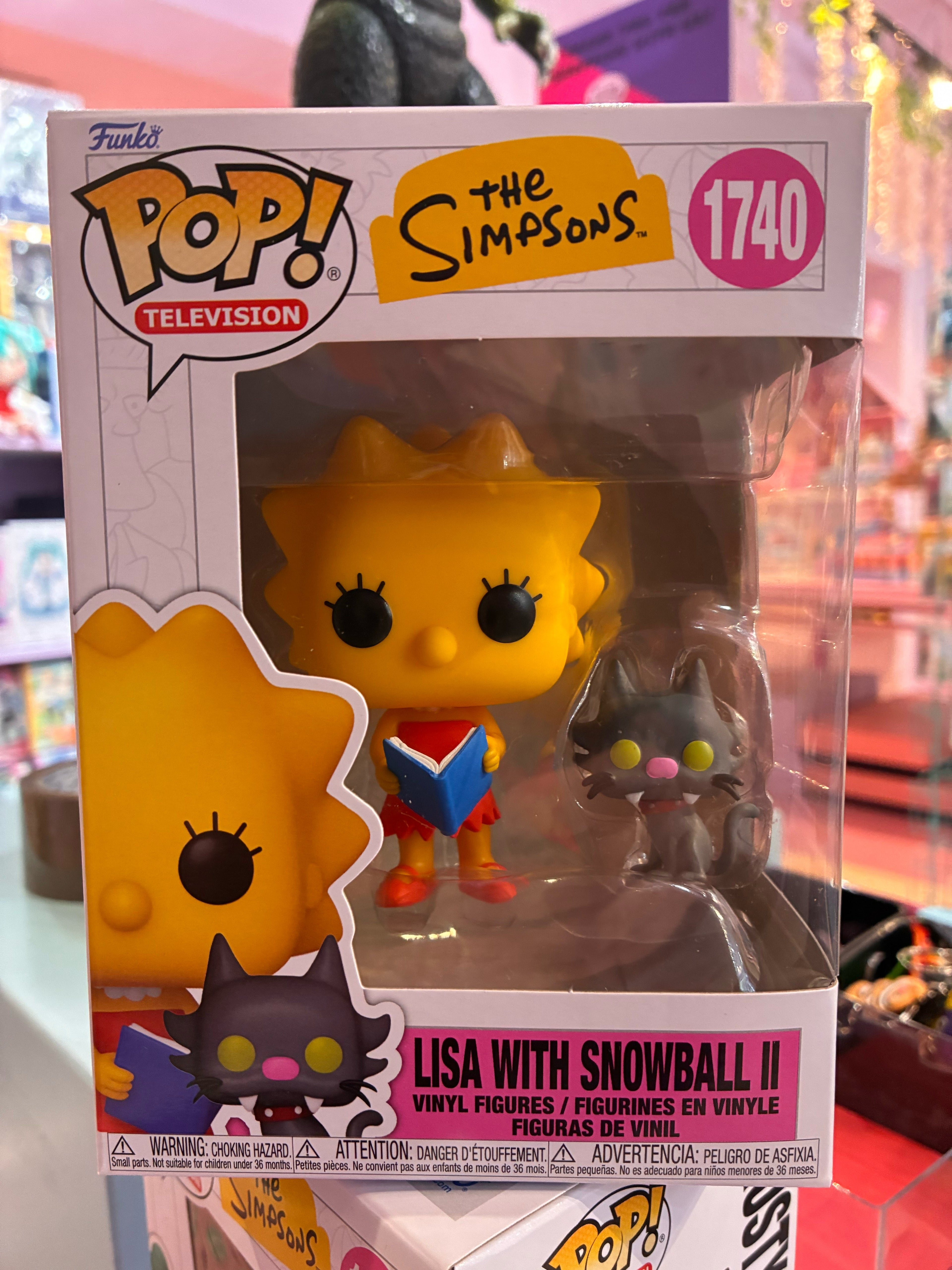 Funko Pop! Television: 1740 - The Simpsons - Lisa with Snowball II (2025)