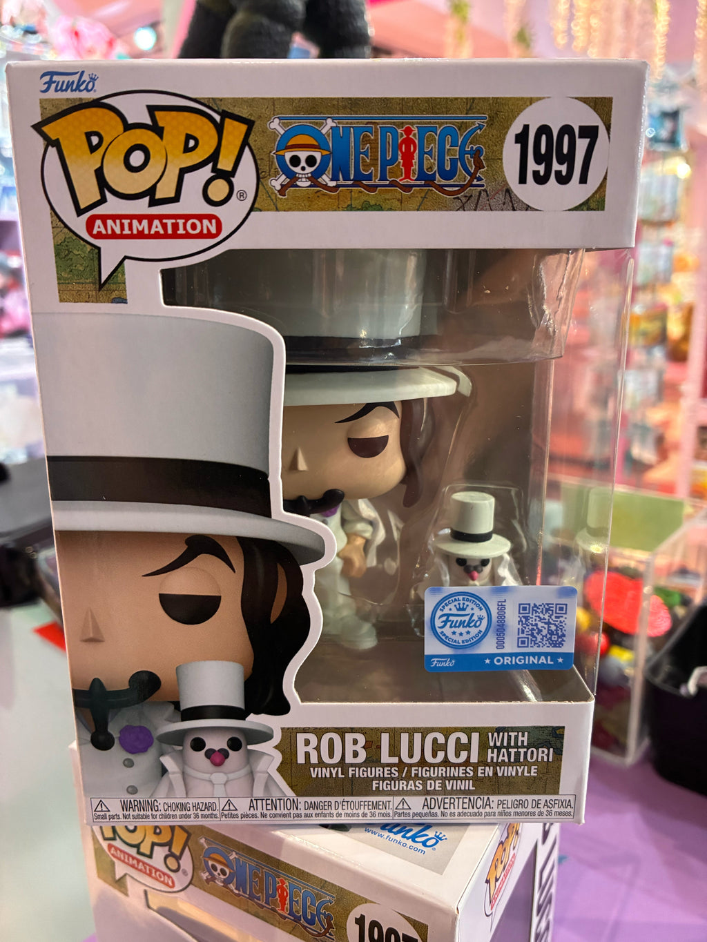 Funko Pop! Animation: 1997 - One Piece - Rob Lucci with Hattori (2025) Special Edition