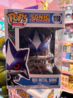 Funko Pop! Games: 1118 - Sonic The Hedgehog - Neo Metal Sonic (2025)