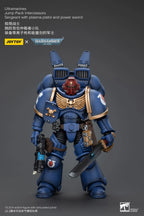 Joy Toy - Warhammer 40K - Ultramarines Jump Pack Intercessors -  Sergeant With Plasma Pistol And Power Sword (12cm)