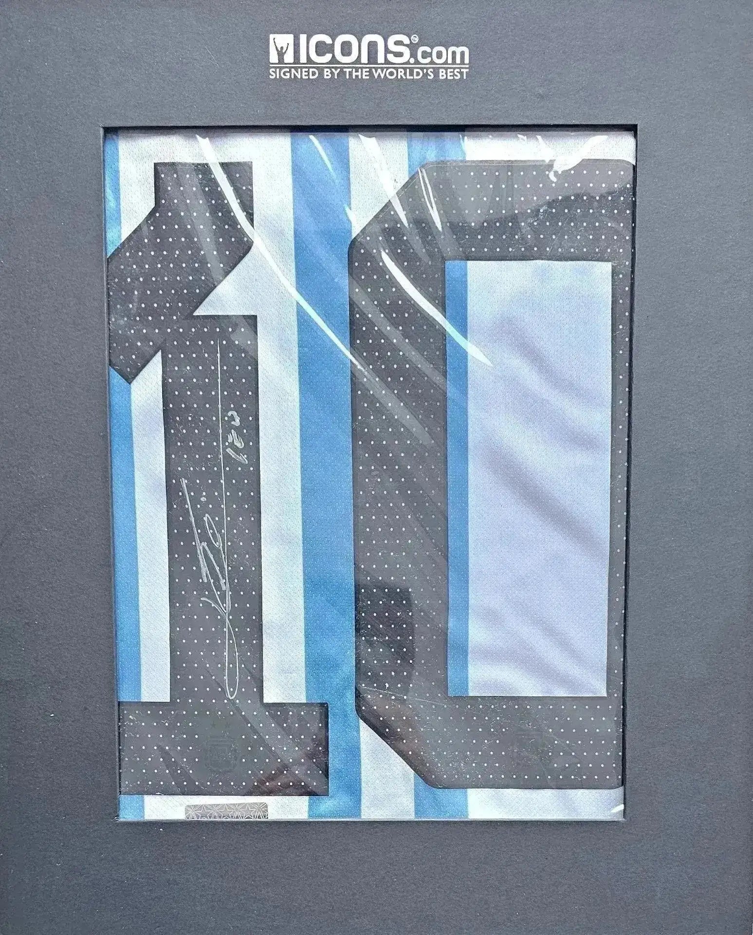 Gesigneerd Lionel Messi Argentinië 2022 WK Shirt – ICONS
