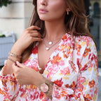 Magnetic heart rose gold