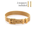 Mesh bracelet gold