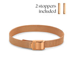 Mesh bracelet rose gold luxury
