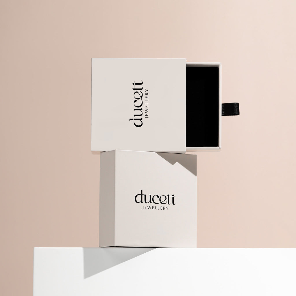 Herzkette roségolden