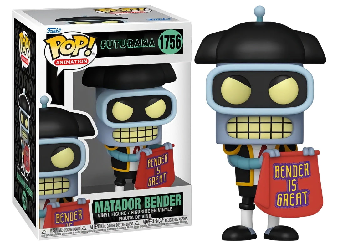 Funko Pop! Animation: 1756 - Futurama - Matador Bender (2024) 
