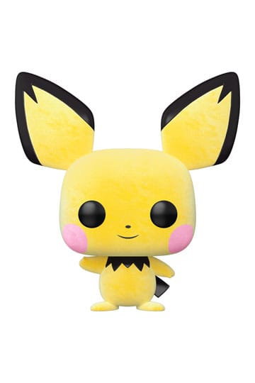Funko Pop! Games 579 - Pokemon - Pichu (EMEA) (223) Flocked