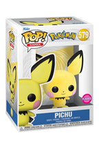Funko Pop! Games 579 - Pokemon - Pichu (EMEA) (223) Flocked