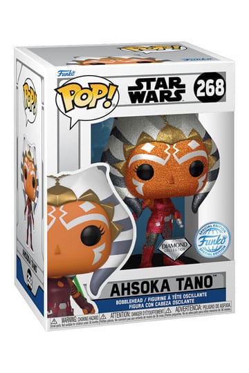 Funko Pop! Star Wars 268 - Ahsoka Tano (Diamond Glitter, Special Edition) 