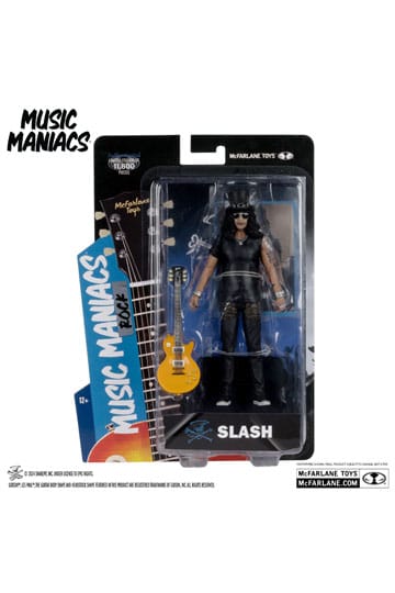 McFarlane Toys - Music Maniacs Rock - Action Figure - Slash (15 cm)