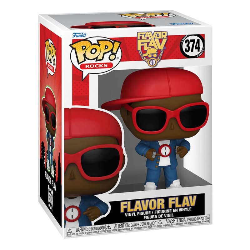 Funko Pop! Rocks 374 - Flavor Flav - Flavor Flav (2023) 