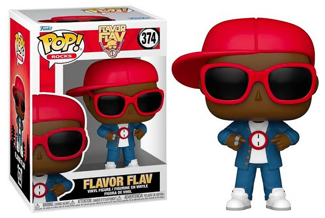 Funko Pop! Rocks 374 - Flavor Flav - Flavor Flav (2023) 
