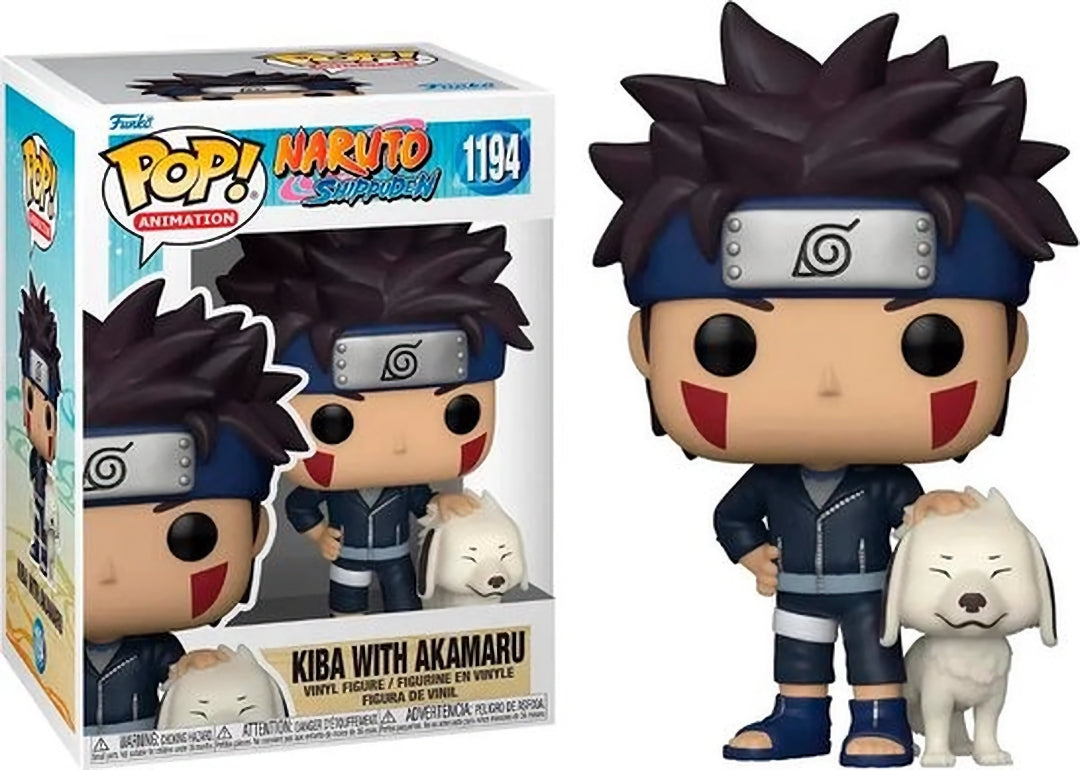 Funko Pop! Animation: 1194 - Naruto Shippuden - Kiba With Akamaru (2022)