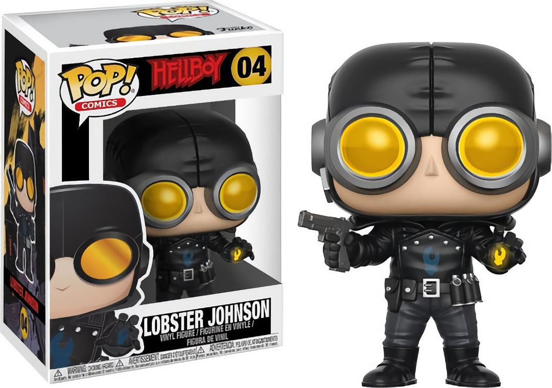 Funko Pop! Comics 004 - Hellboy - Lobster Johnson (2017) VAULTED