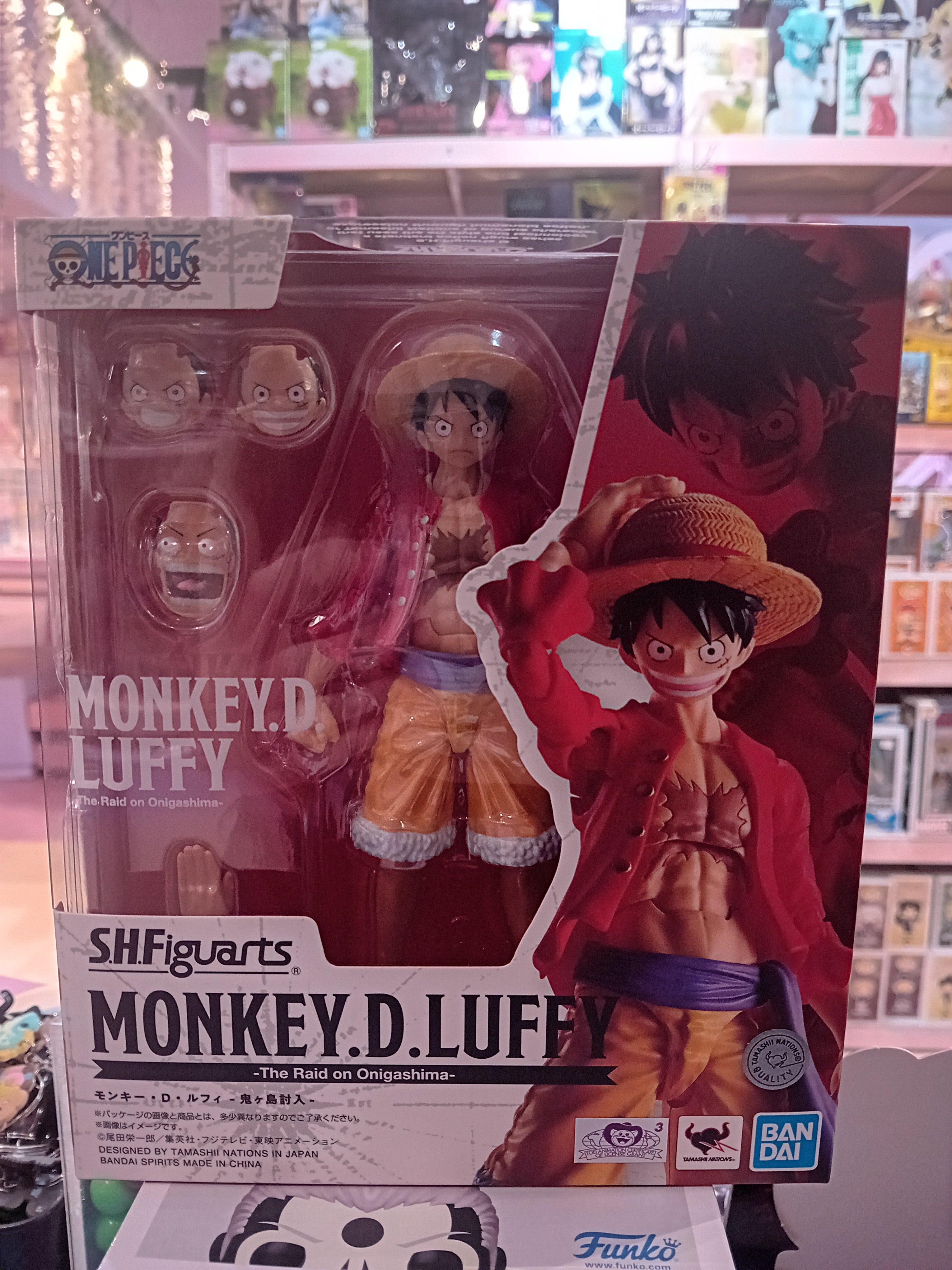 Bandai Tamashii Nations - SH Figuarts - One Piece - Monkey D. Luffy (The Raid on Onigashima Ver. 14 cm) 