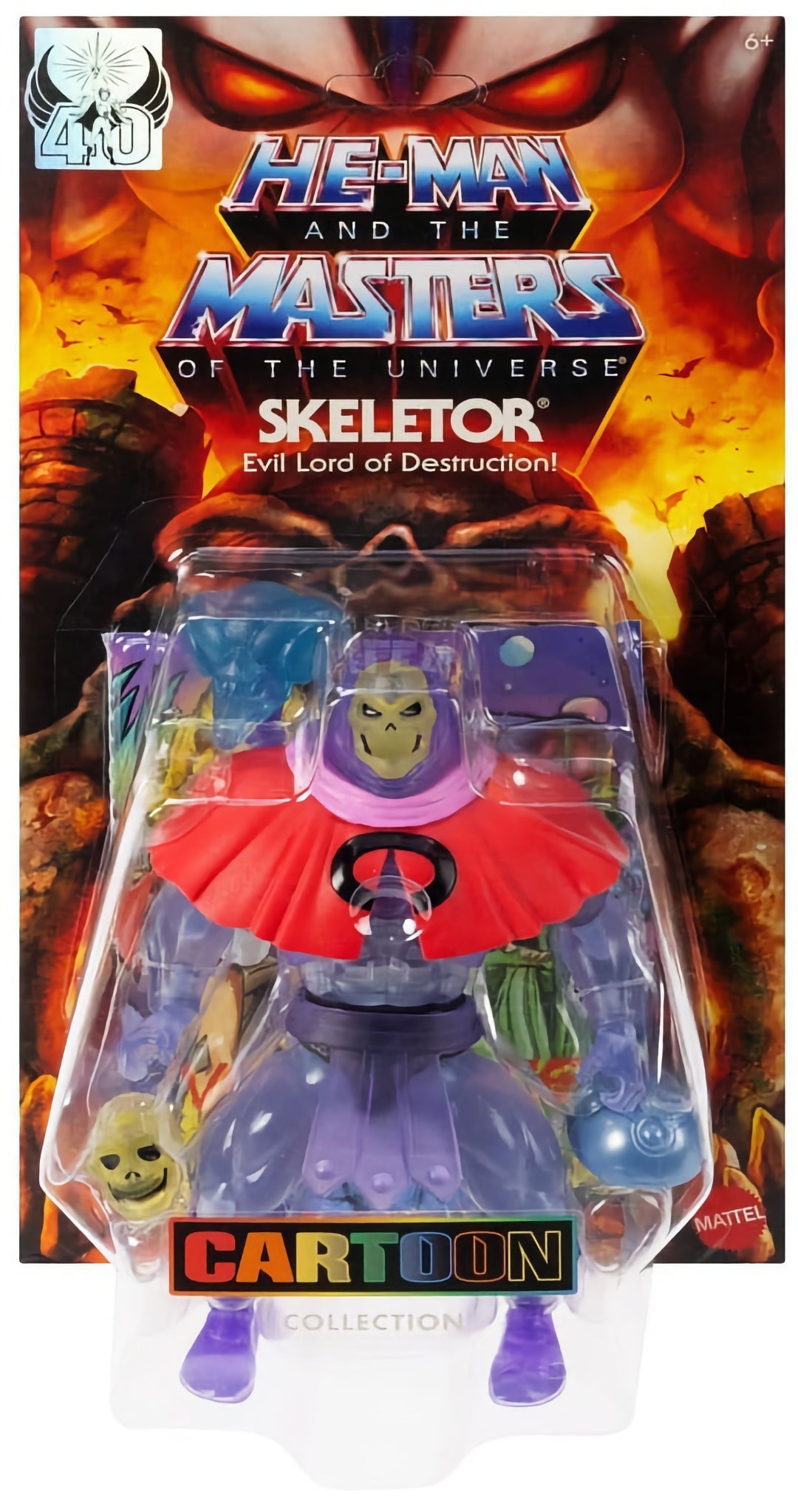 Mattel - Masters Of The Universe Origins - (Wave: 24 - 2025) Invisible Skeletor (Cartoon Collection)