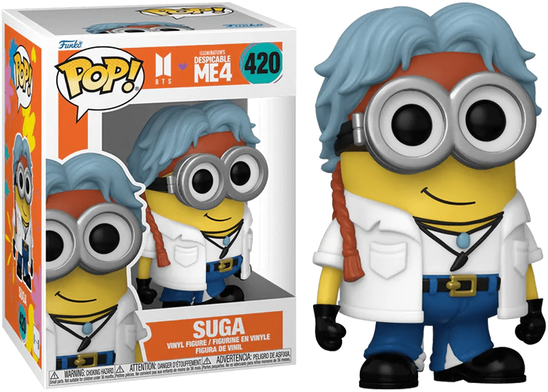 Funko Pop! Rocks 420 - Despicable Me 4 / BTS - Suga (2024) 