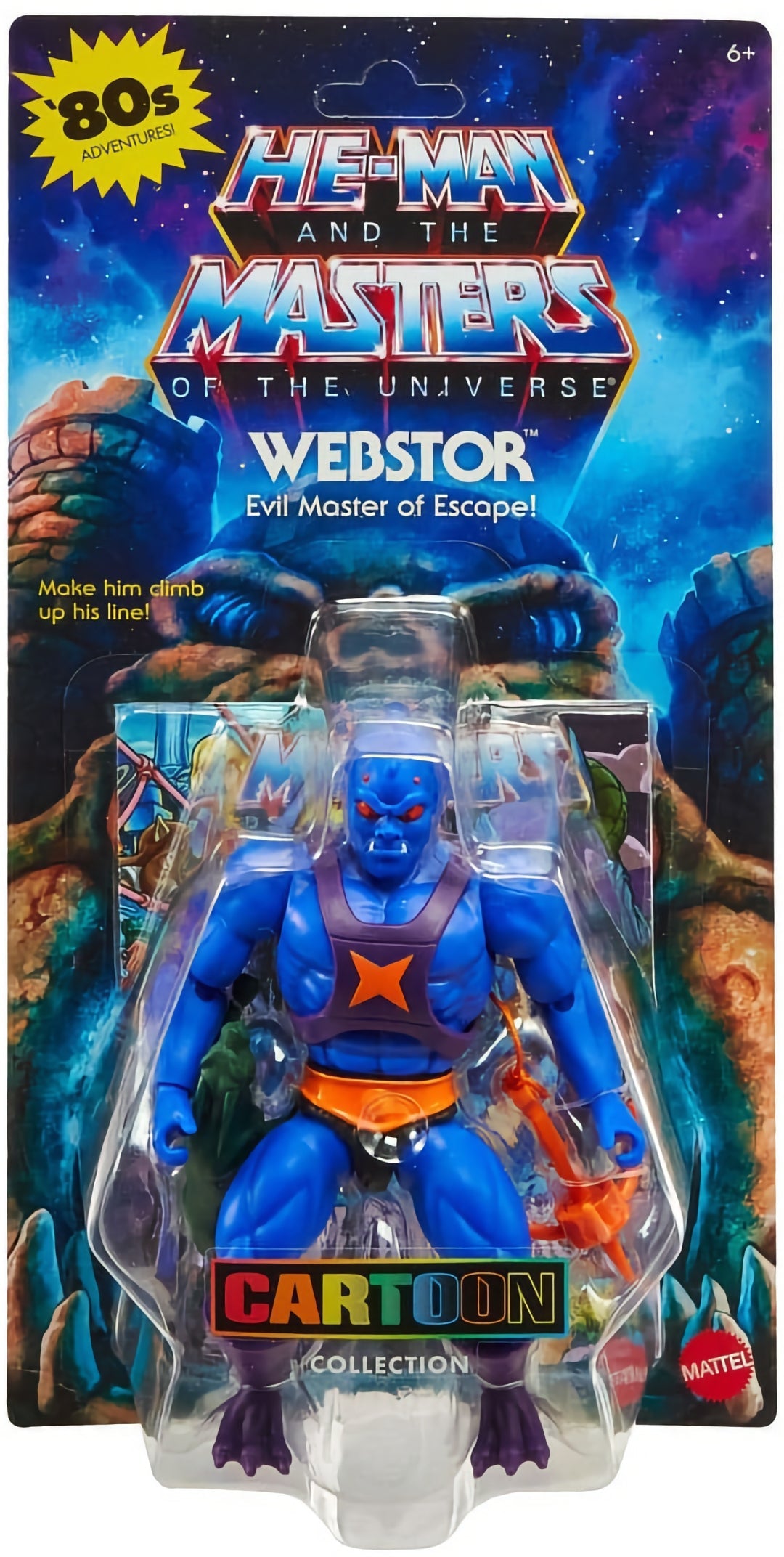 Mattel - Masters Of The Universe Origins - (Wave: 19 - 2024) Webstor (Cartoon Collection) 