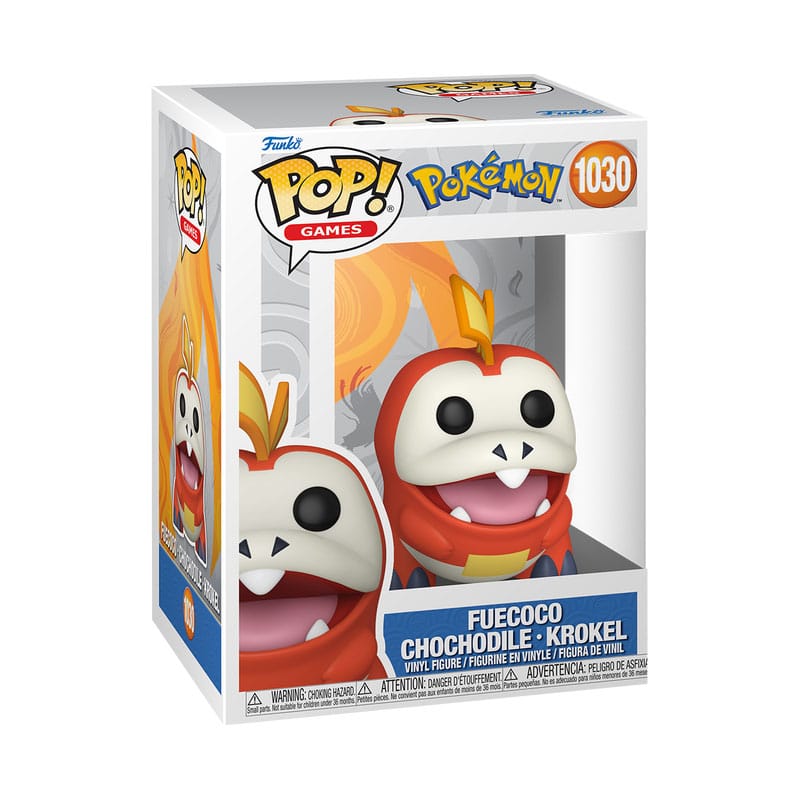 Funko Pop! Games: 1030 - Pokemon - Fuecoco (2024)